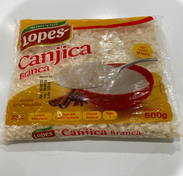 Canjica Branca / White Hominy LOPES, 500g