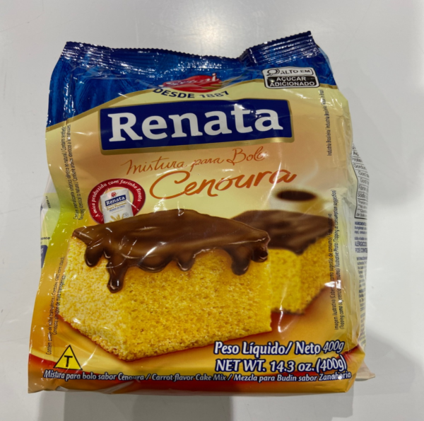 SOLT OUT Mistura para Bolo de Cenoura / Carrot Flavor Cake Mix RENATA 400g