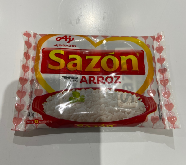 SOLT OUT Tempero Para Arroz / Season for Rice SAZON, 60g, 12 unidades.