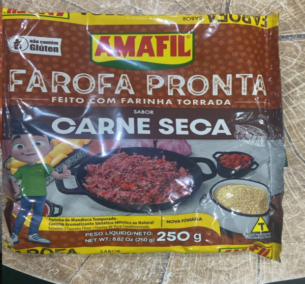 Fafora carne seca pronta